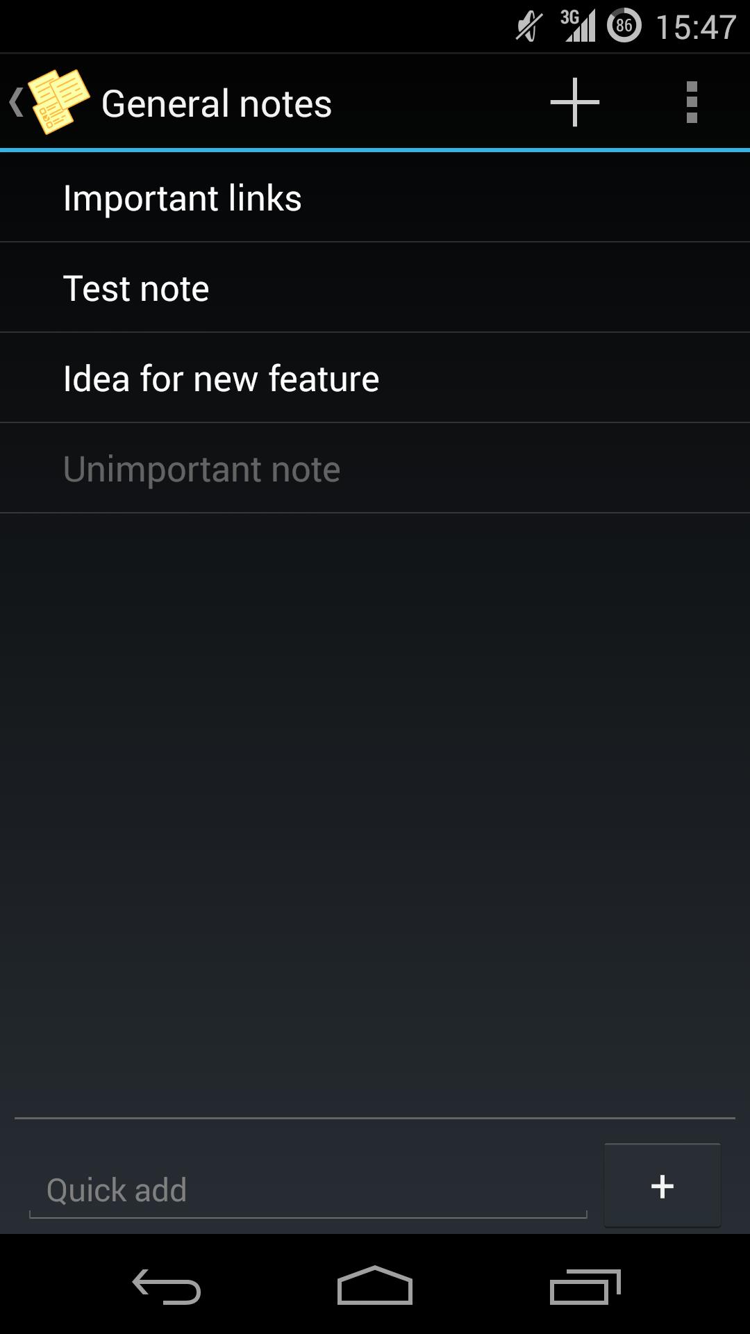 Simple Notes