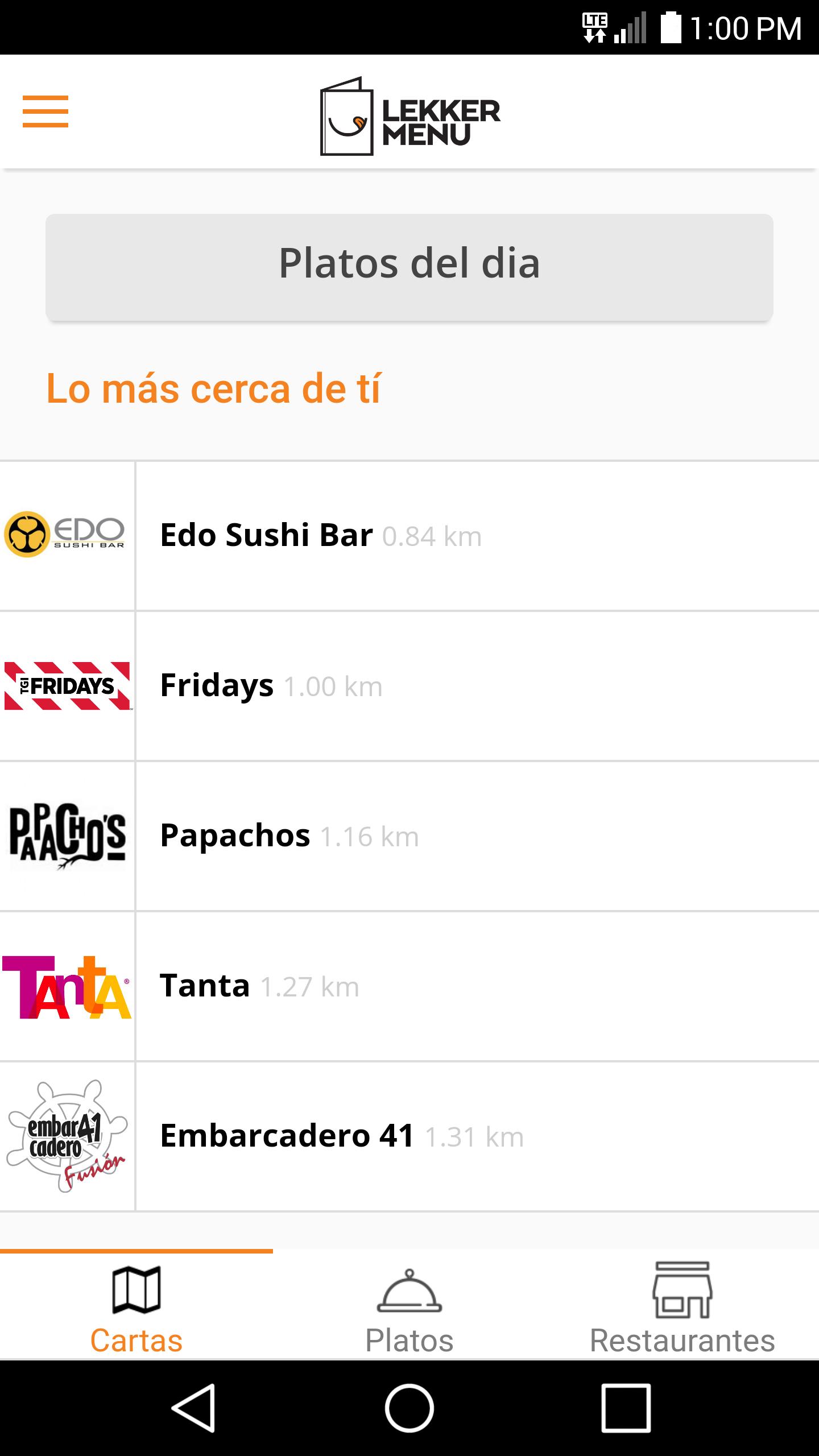 Lekker Menu