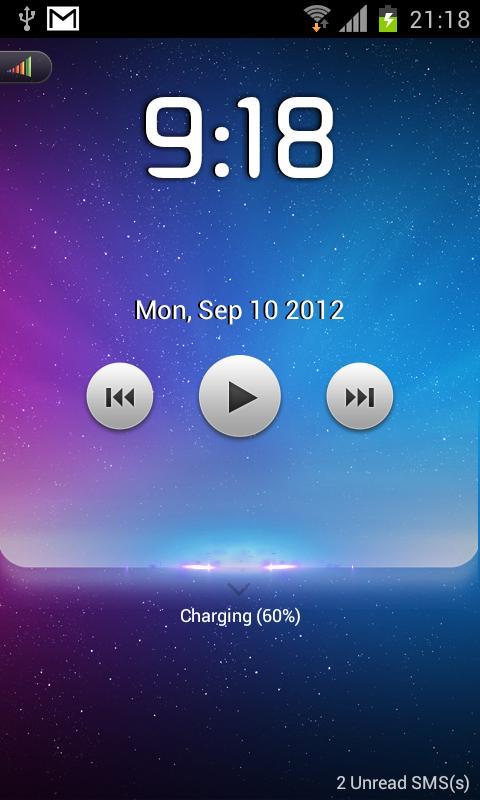 Starry lock screen-MagicLocker