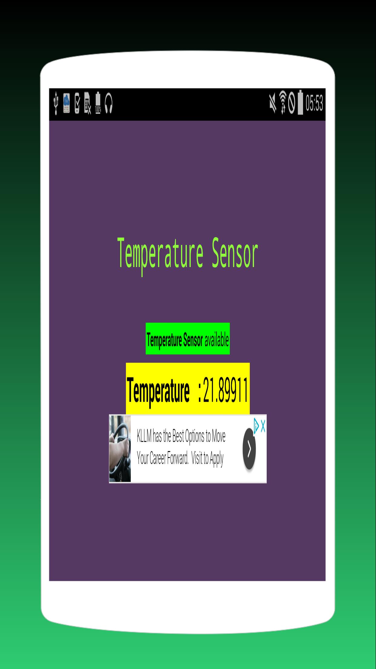 temperature app