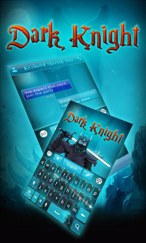 Dark Knight Keyboard Theme