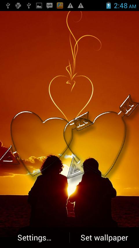 Romantic love wallpaper