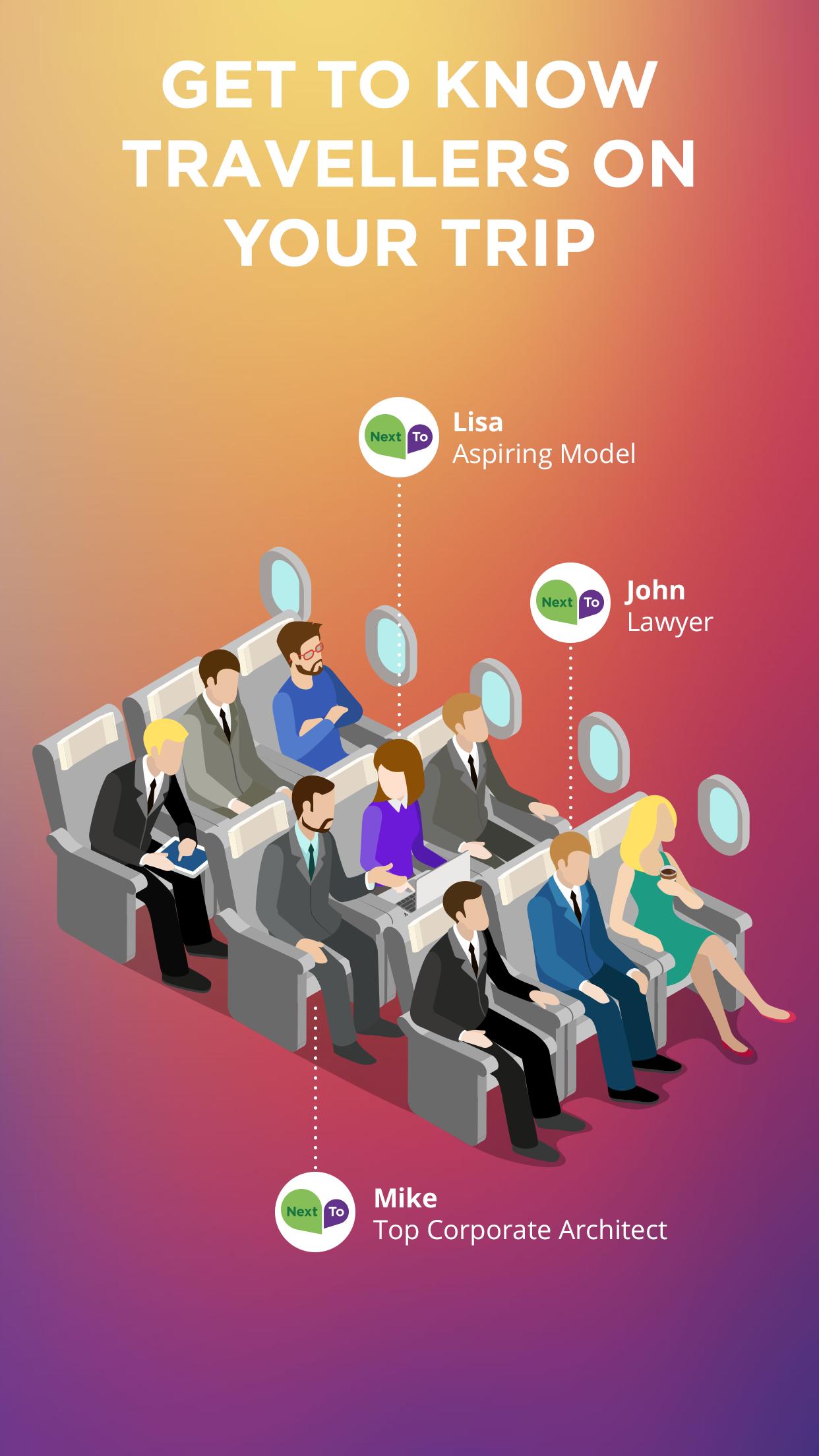 NextTo - choosing travel mates