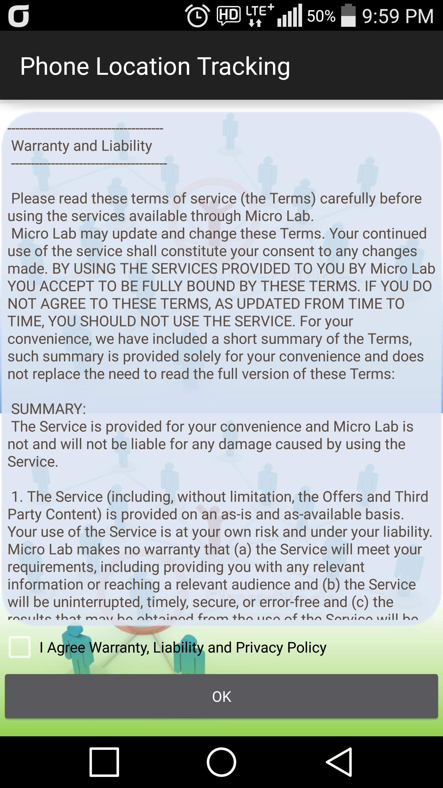 Phone Location Tracking