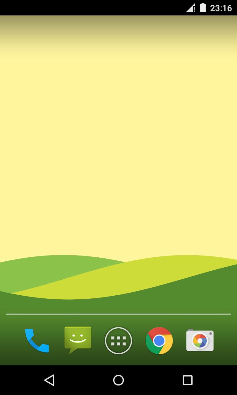 Flat Waves Live Wallpaper