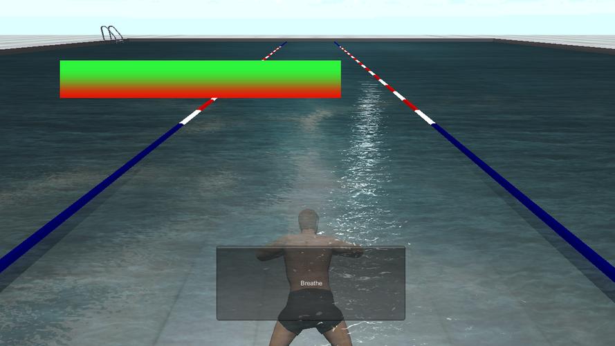 Breath training in swimming