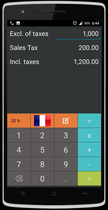 Sales tax Calculator