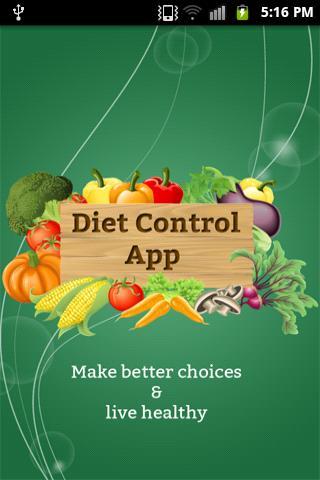 Best Diet Control App -Healthy
