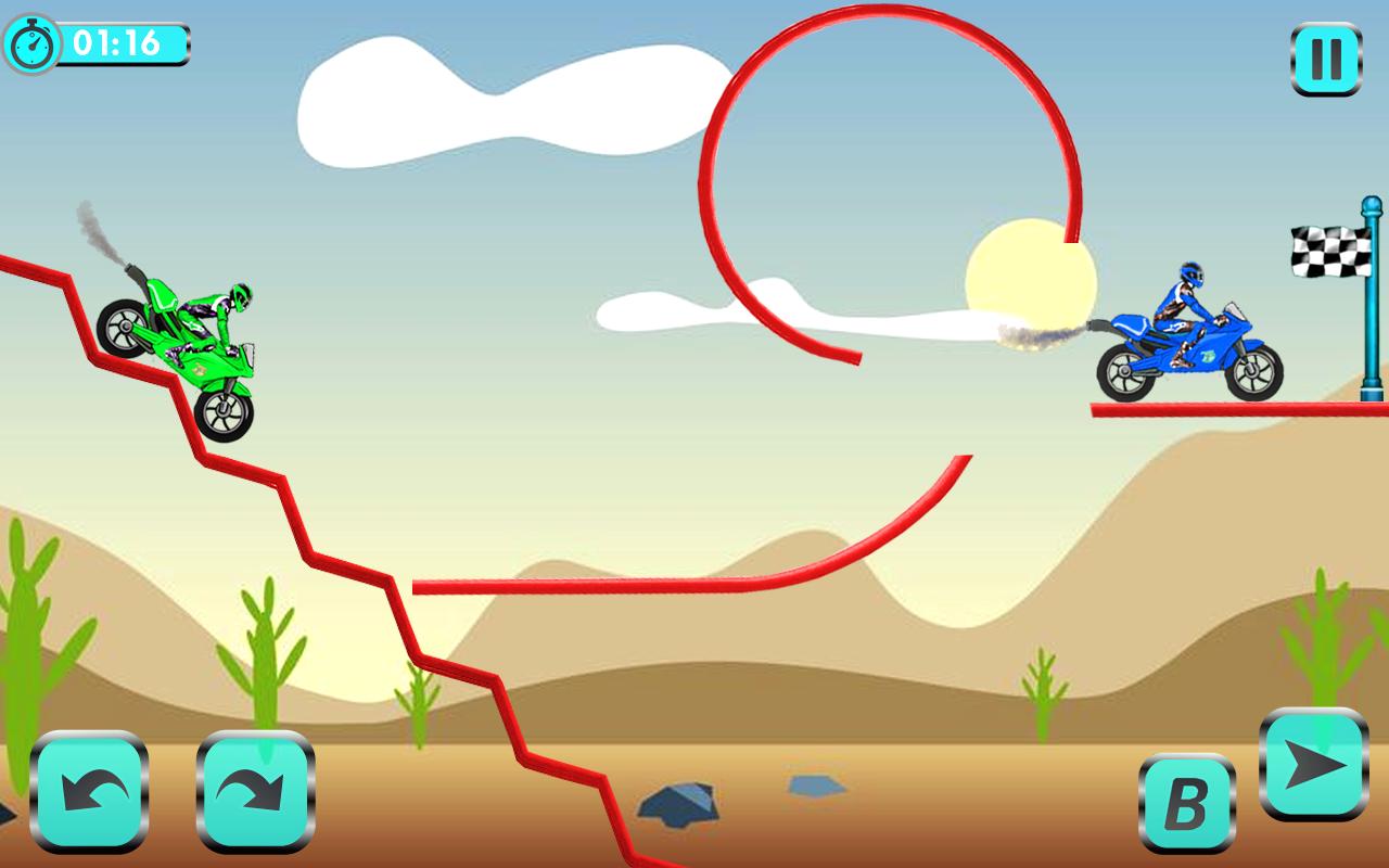 Crazy Bike Spooky Racing Stunt 3D