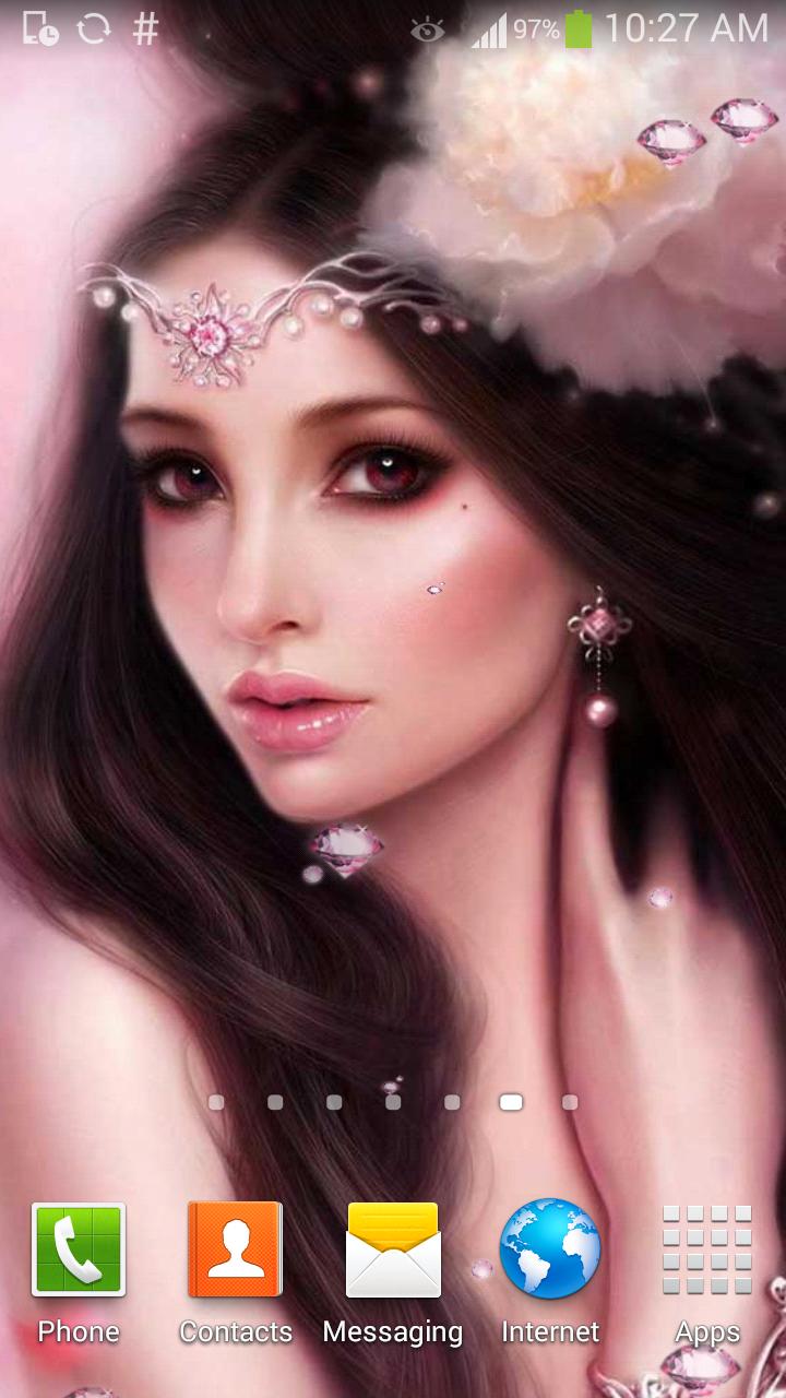 Cute Princess Live Wallpaper