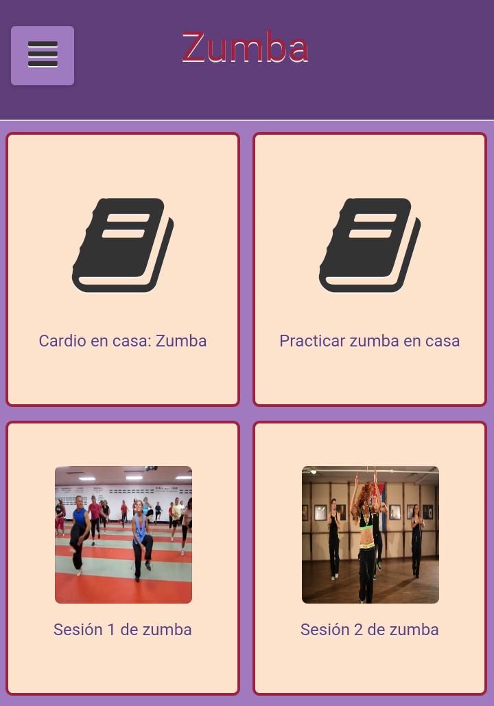 Zumba classes