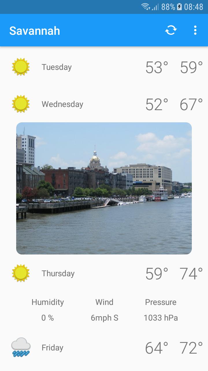 Savannah, GA - weather and more