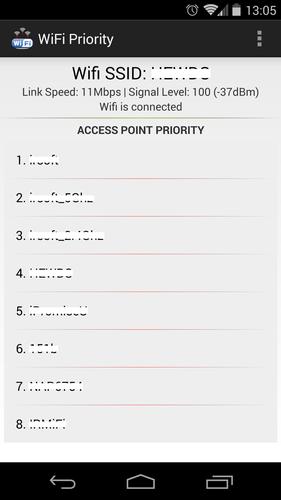 WiFi Priority