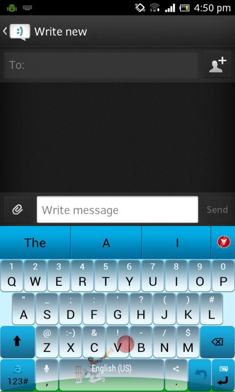 Adaptxt Phone Cricket Theme