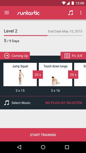 Runtastic Leg Trainer - Workouts & Exercises