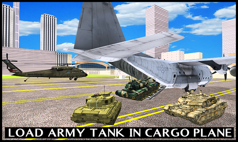 Tank Transporter Cargo Plane
