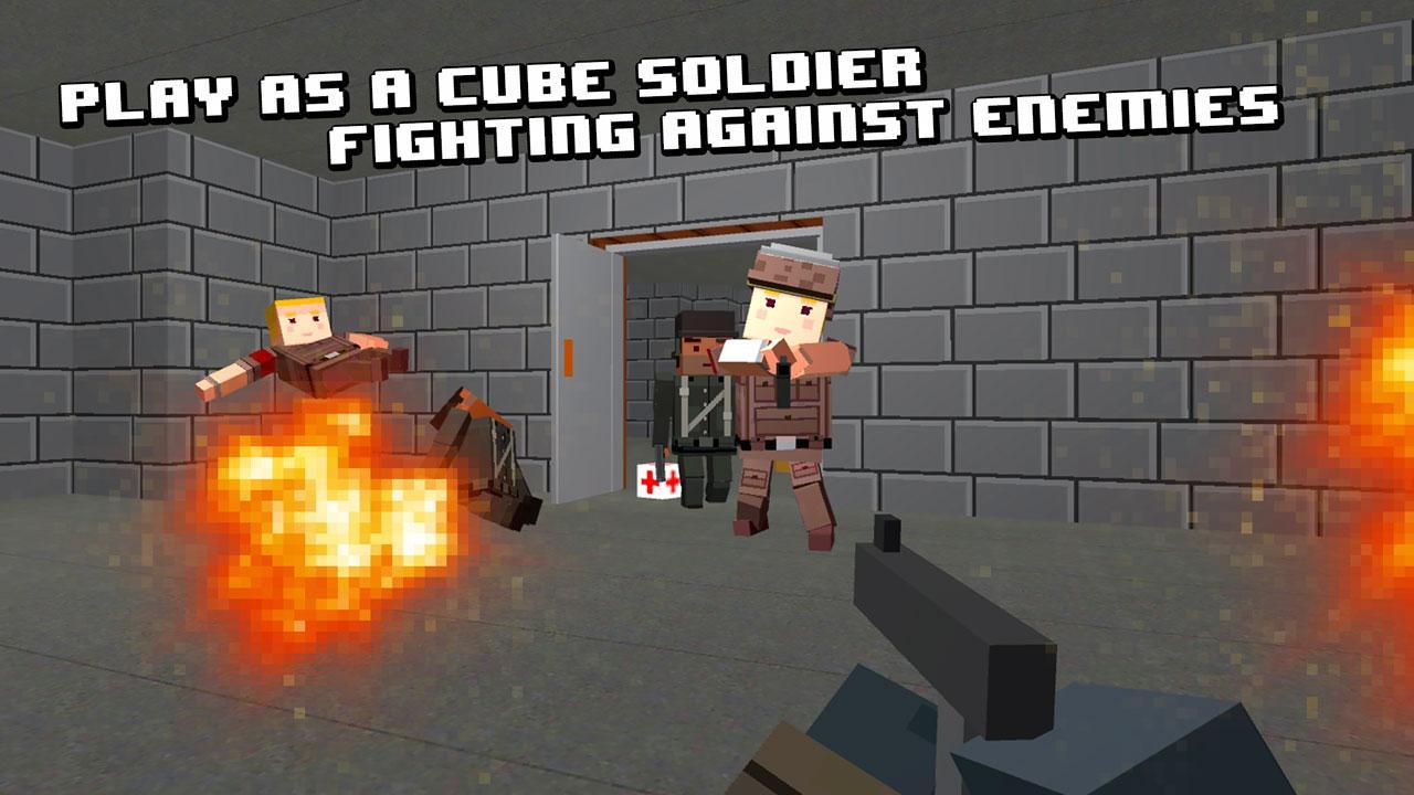 Cube Wars: World War Battle 3D